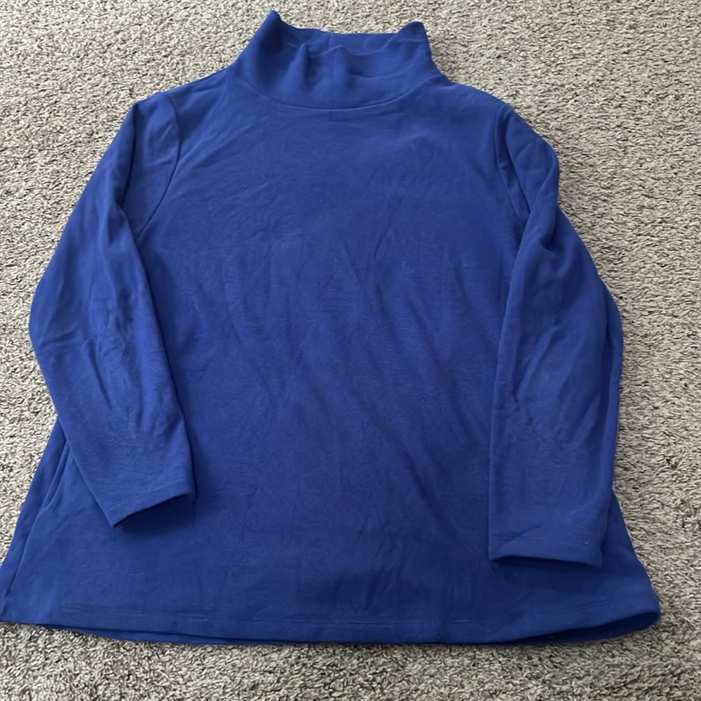 EUC Dudley Stephens Cobble Hill Terry Fleece Cobalt XXL